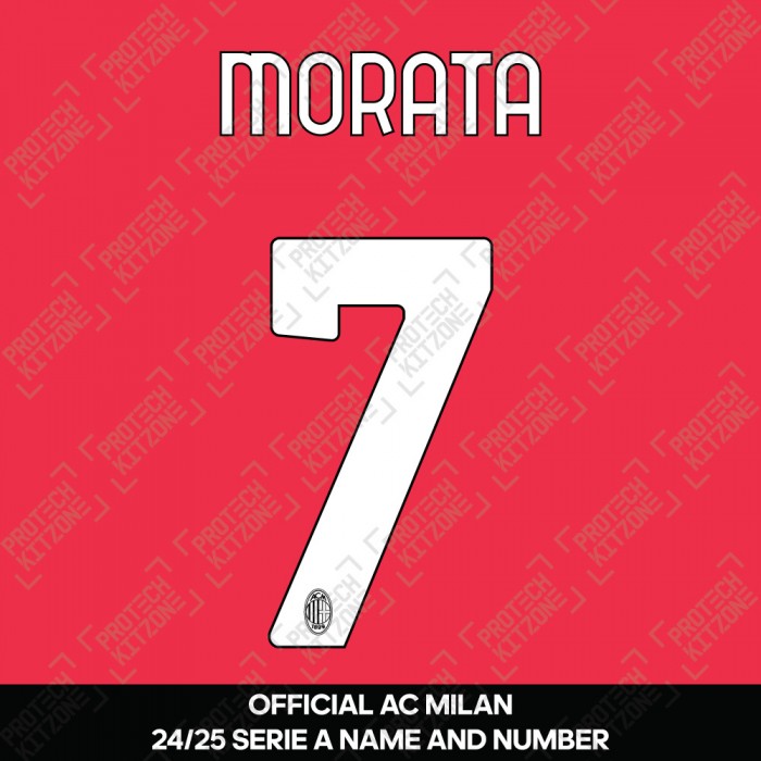 Impression Officielle Nom & Numéro AS Roma 2023-24 (Dybala) - Neuf Avec étiquettes